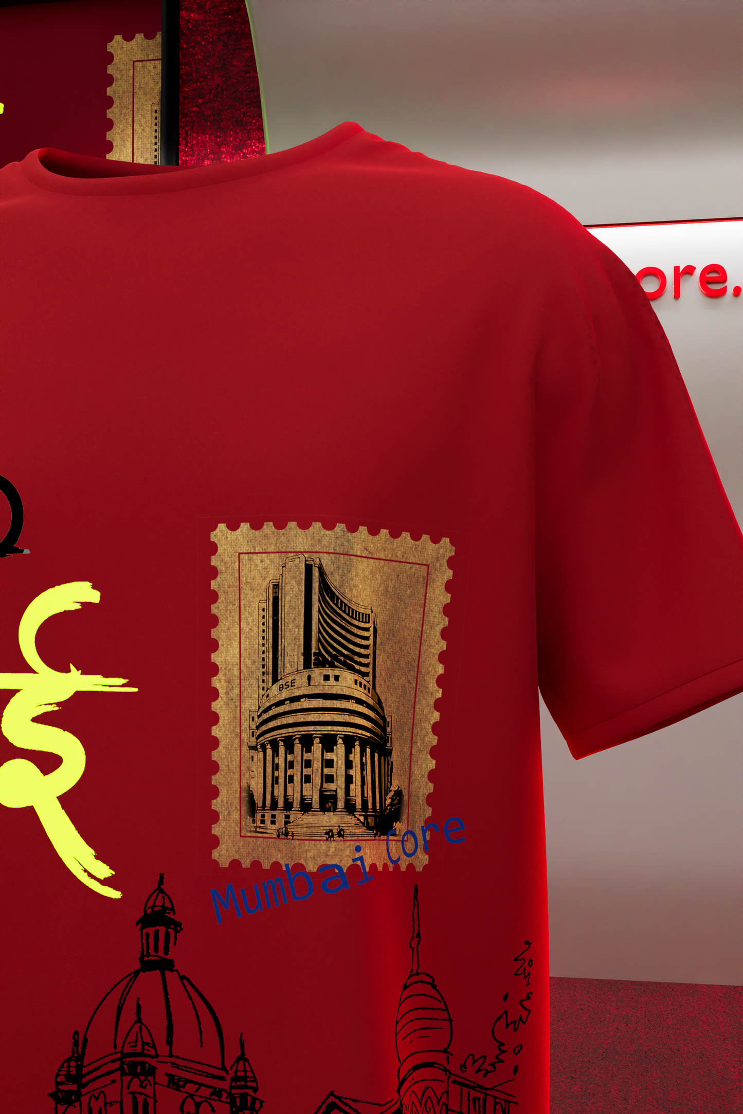 "Aamchi Mumbai: City of Dreams Tee"