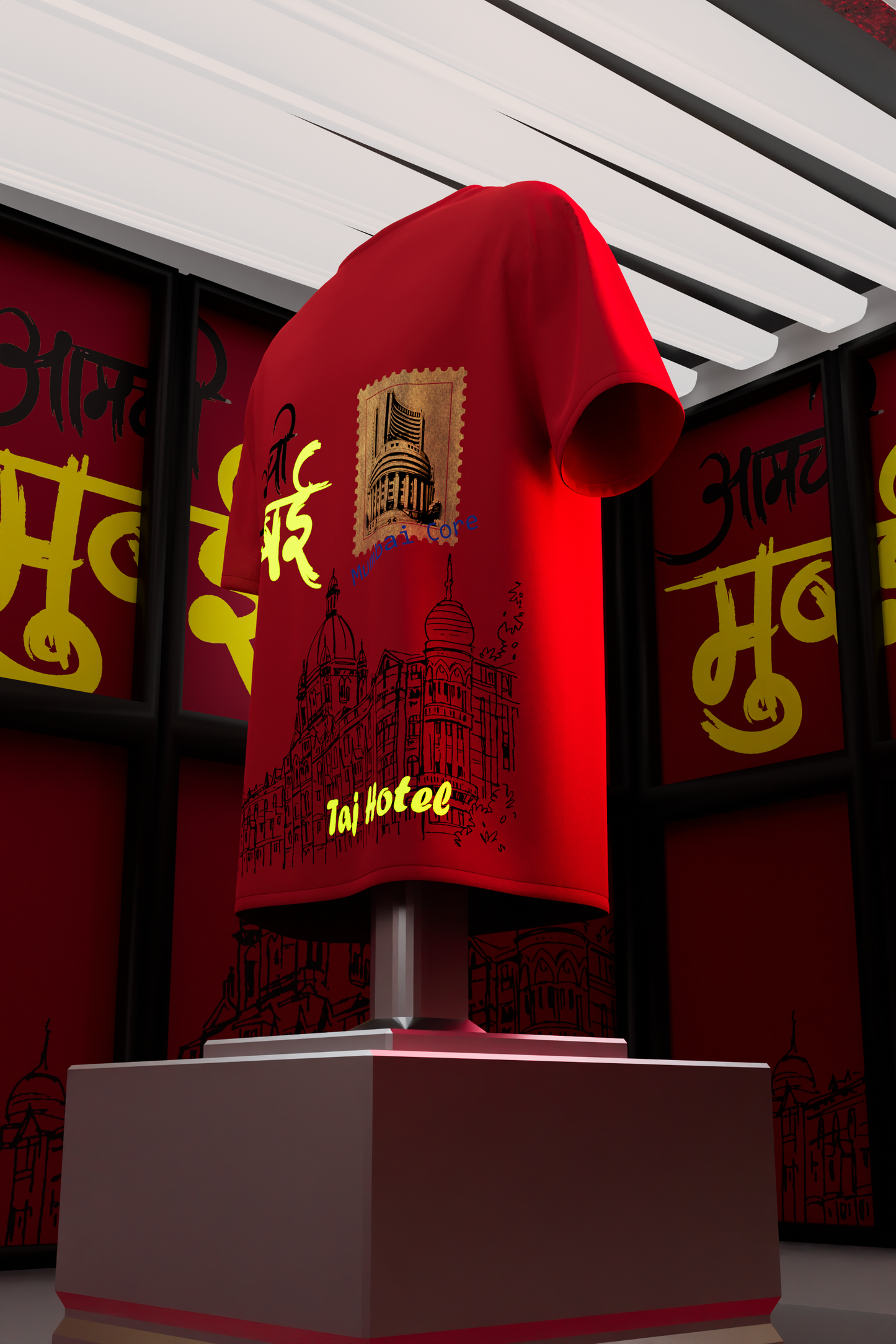 "Aamchi Mumbai: City of Dreams Tee"
