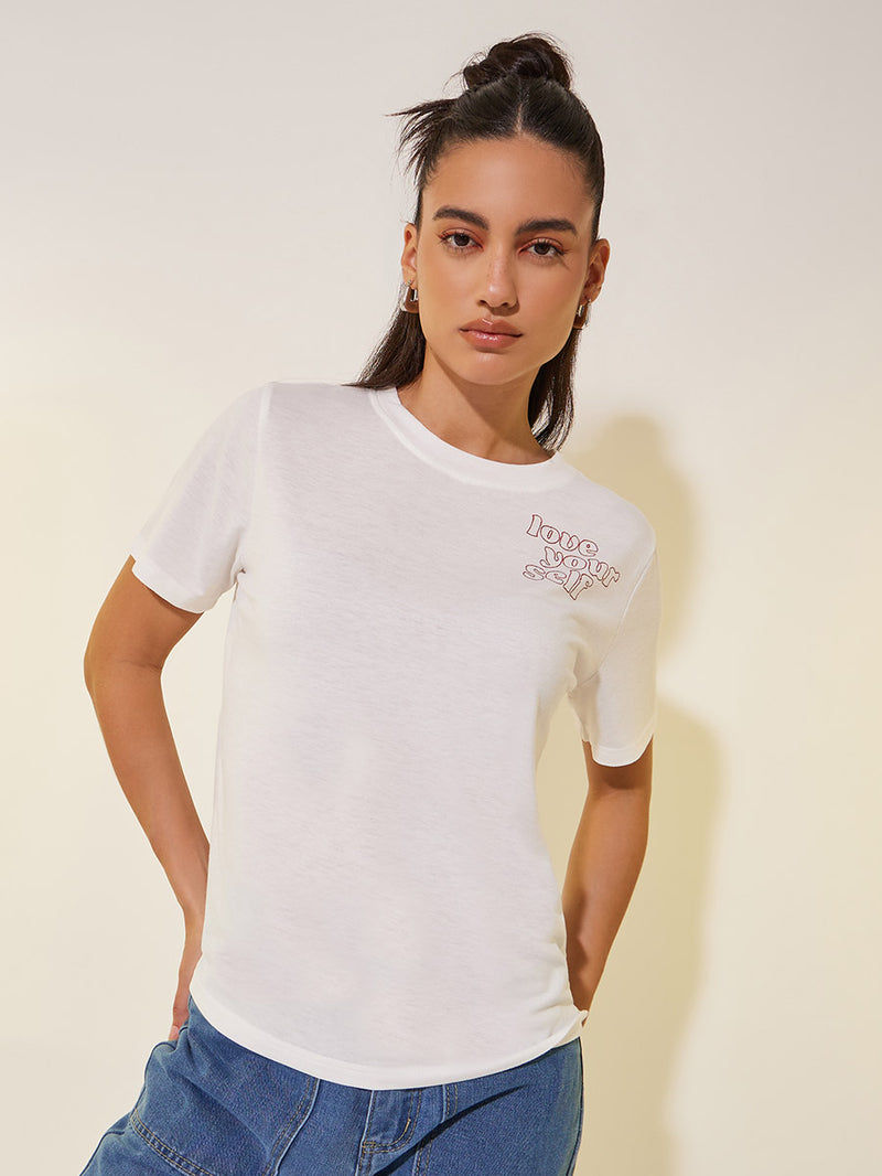 Love Your Self Regular Fit Tee