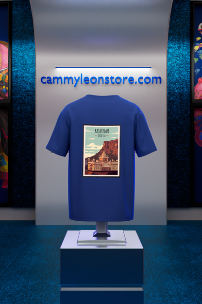 "Colors of Rajasthan: Cultural Vibes T-Shirt"