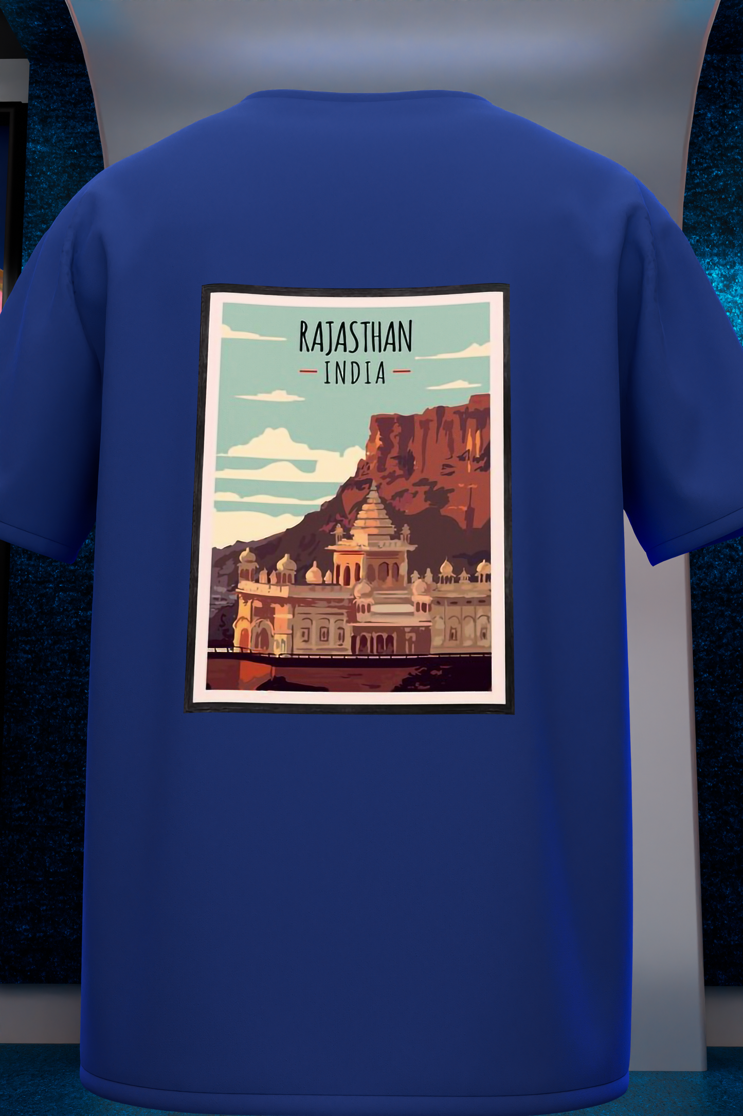 "Colors of Rajasthan: Cultural Vibes T-Shirt"