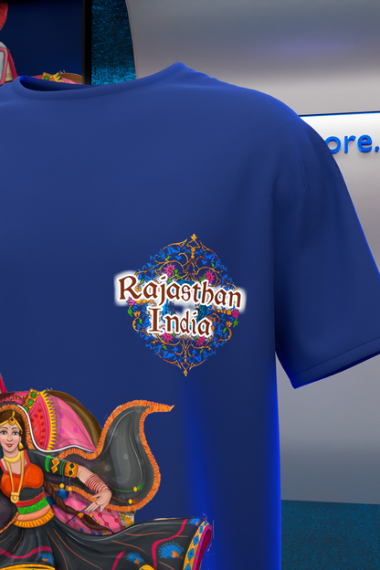 "Colors of Rajasthan: Cultural Vibes T-Shirt"