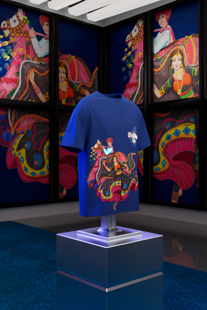 "Colors of Rajasthan: Cultural Vibes T-Shirt"