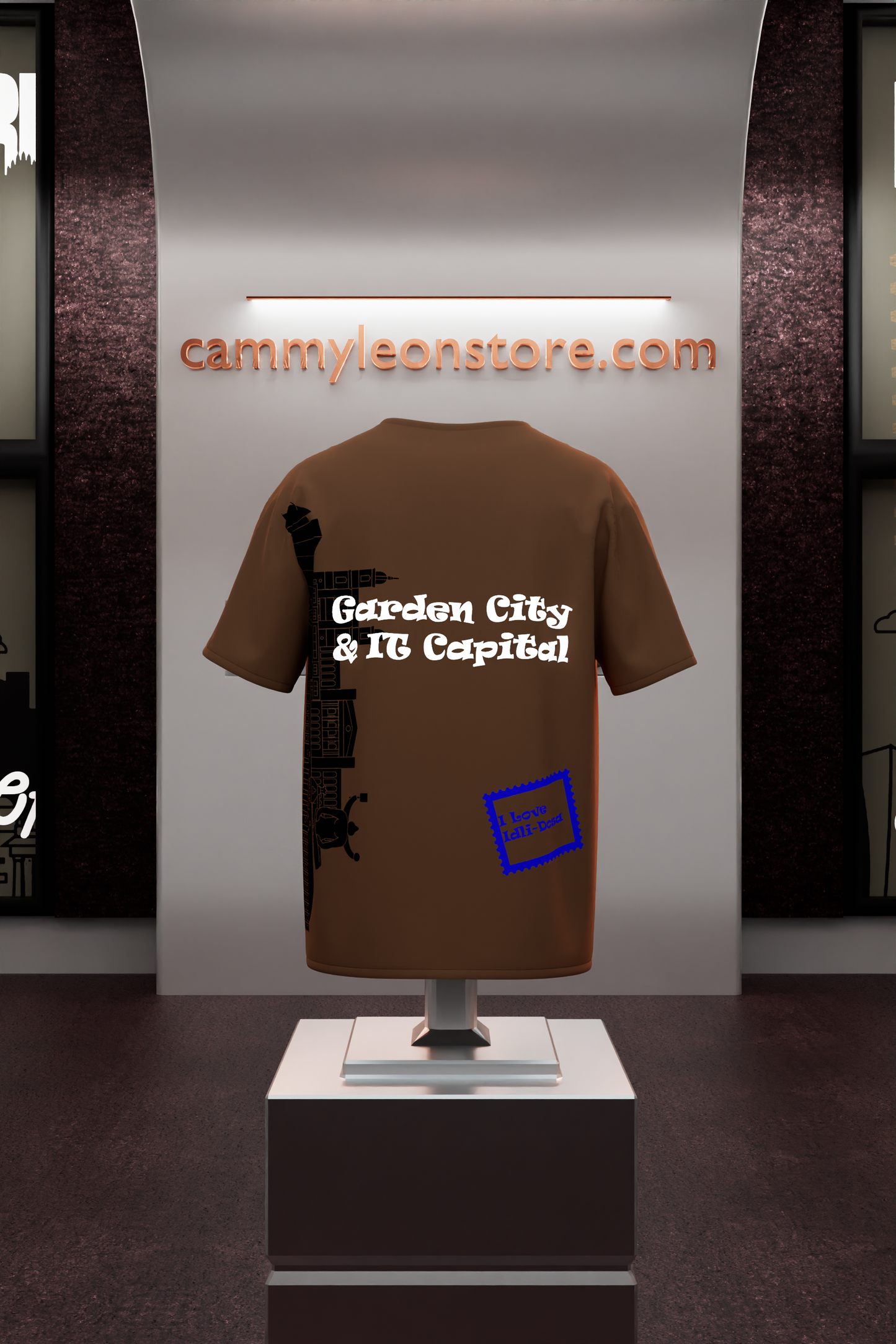 "Heart of Tech: Bengaluru Heritage T-Shirt"