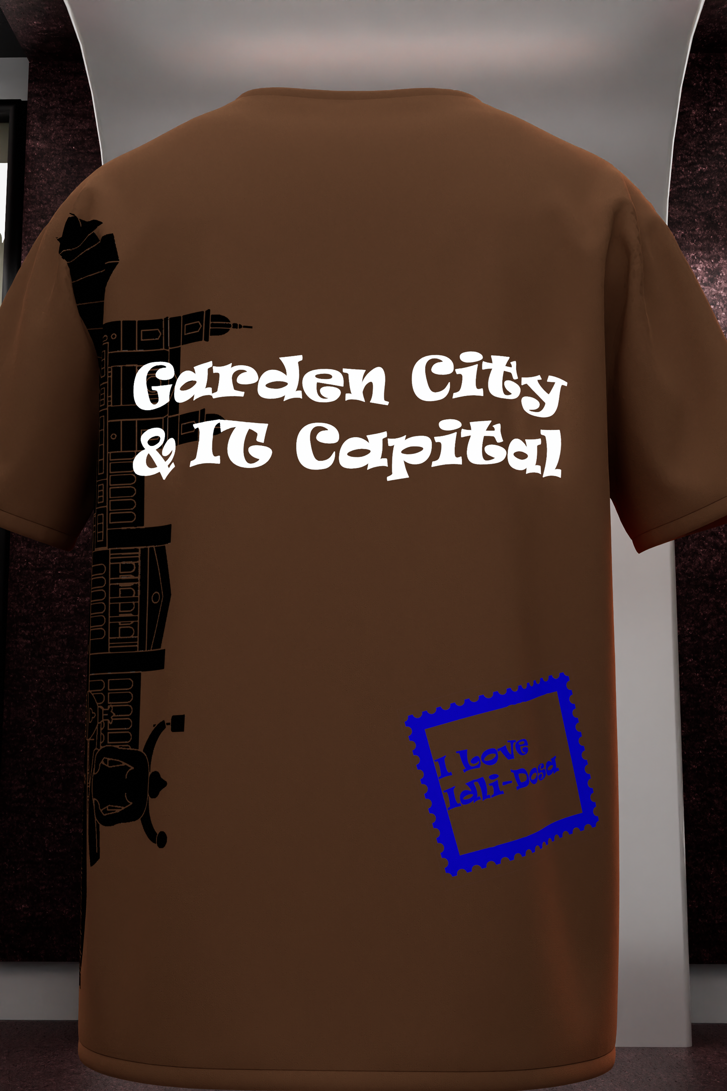 "Heart of Tech: Bengaluru Heritage T-Shirt"