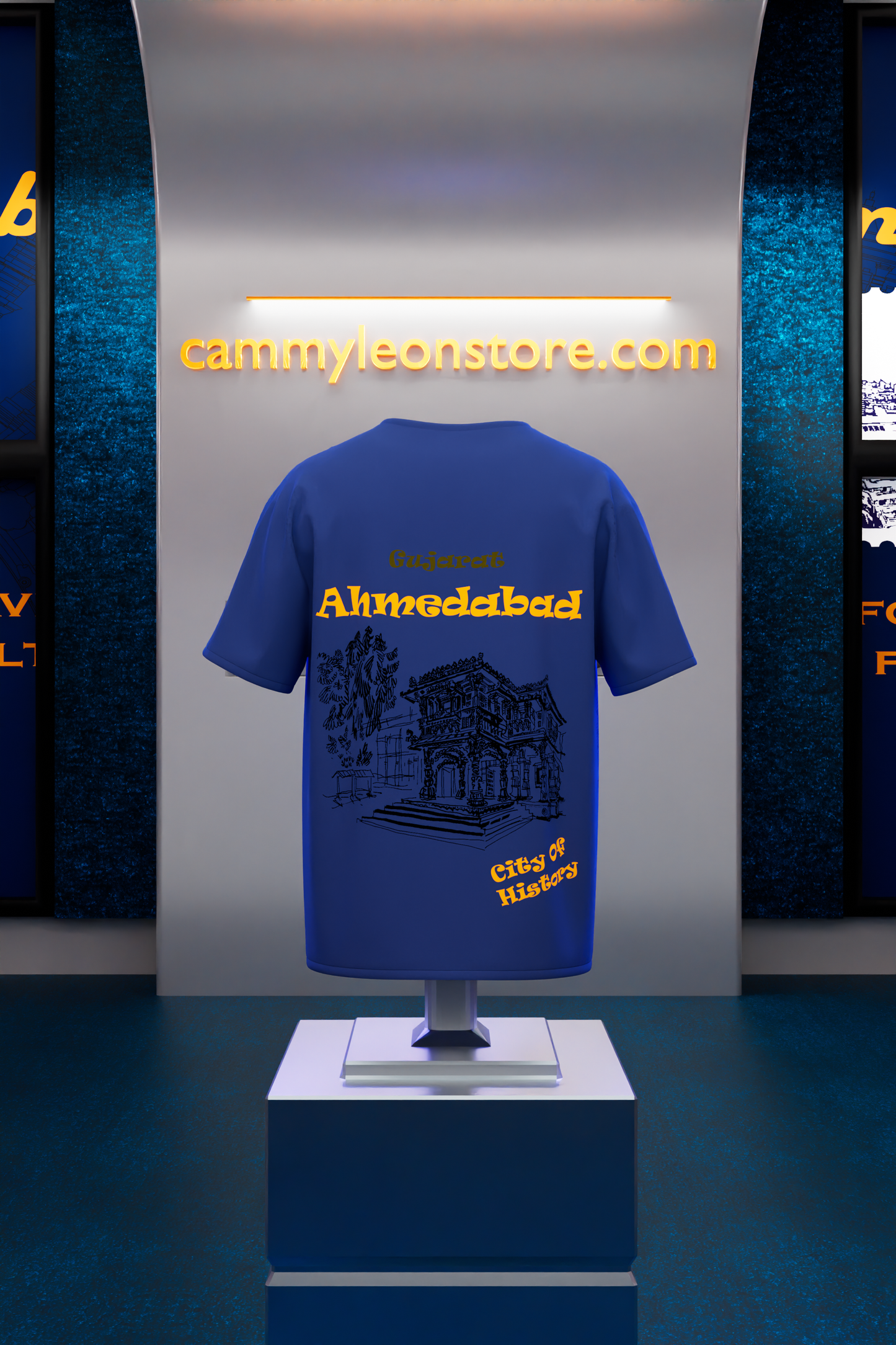 Amdavadi Oversize Tees – Designed for Comfort & Culture