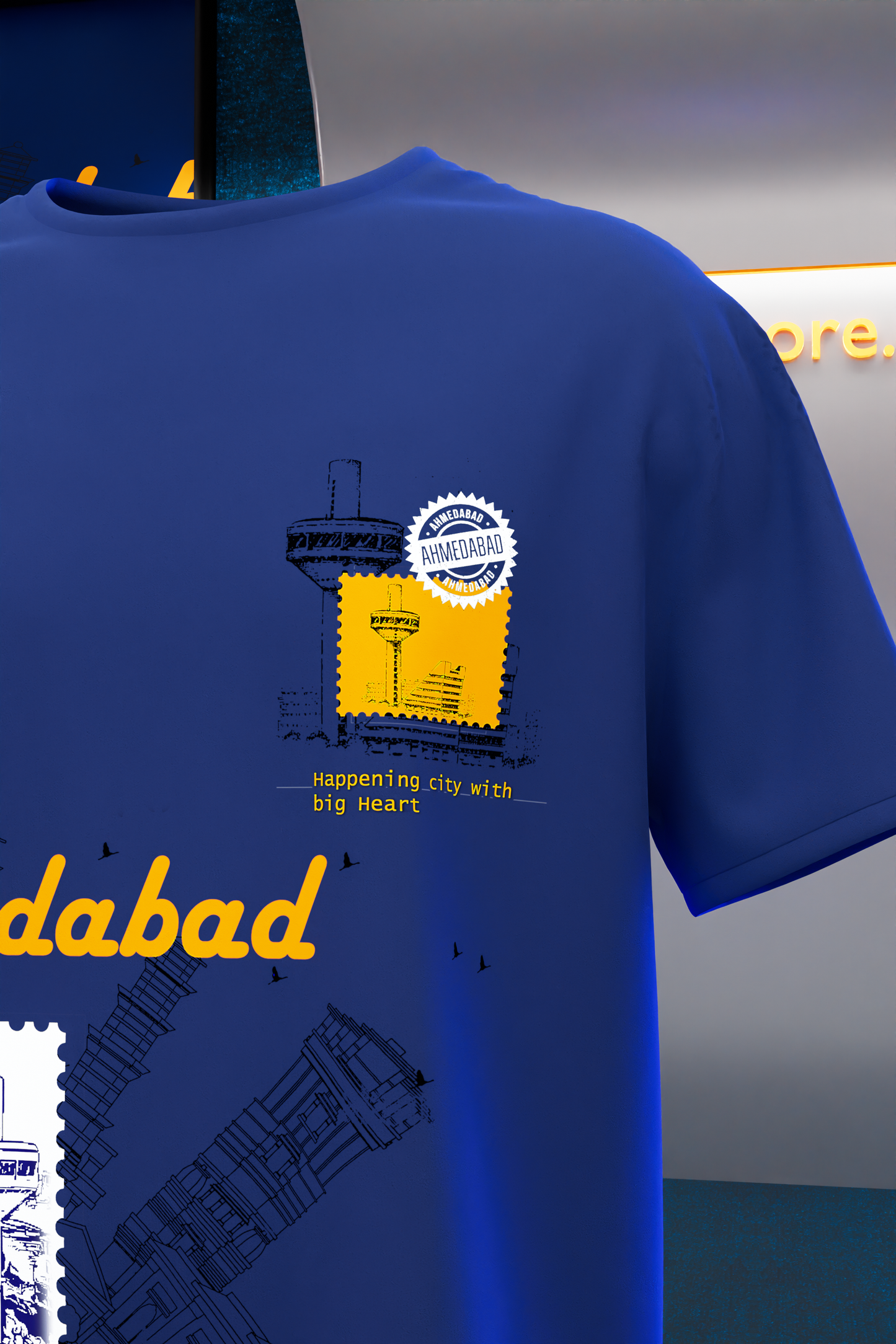 Amdavadi Oversize Tees – Designed for Comfort & Culture