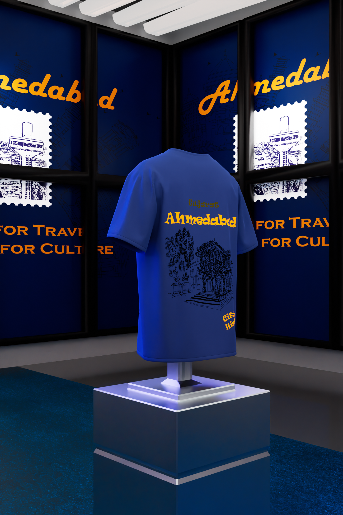Amdavadi Oversize Tees – Designed for Comfort & Culture